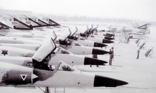 Mir 2 NESHER a punto salir en la guerra de los VI dias