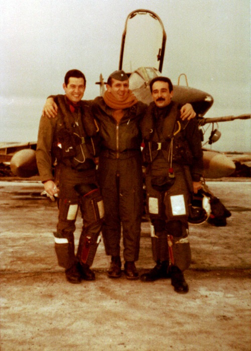 Mir 7 Primer Teniente Jorge RATTI,Vcom Daniel OTERO y Mayor Horacio MIR GONZALEZ